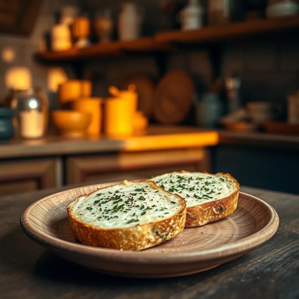 Garlic Bread Toast recipe