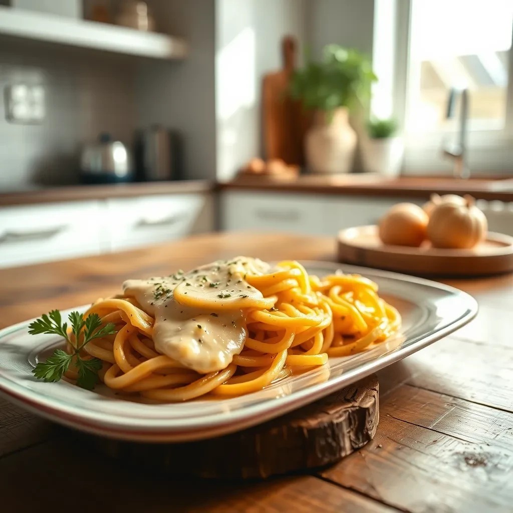 Garlic Butter Sauce for Pasta recipe