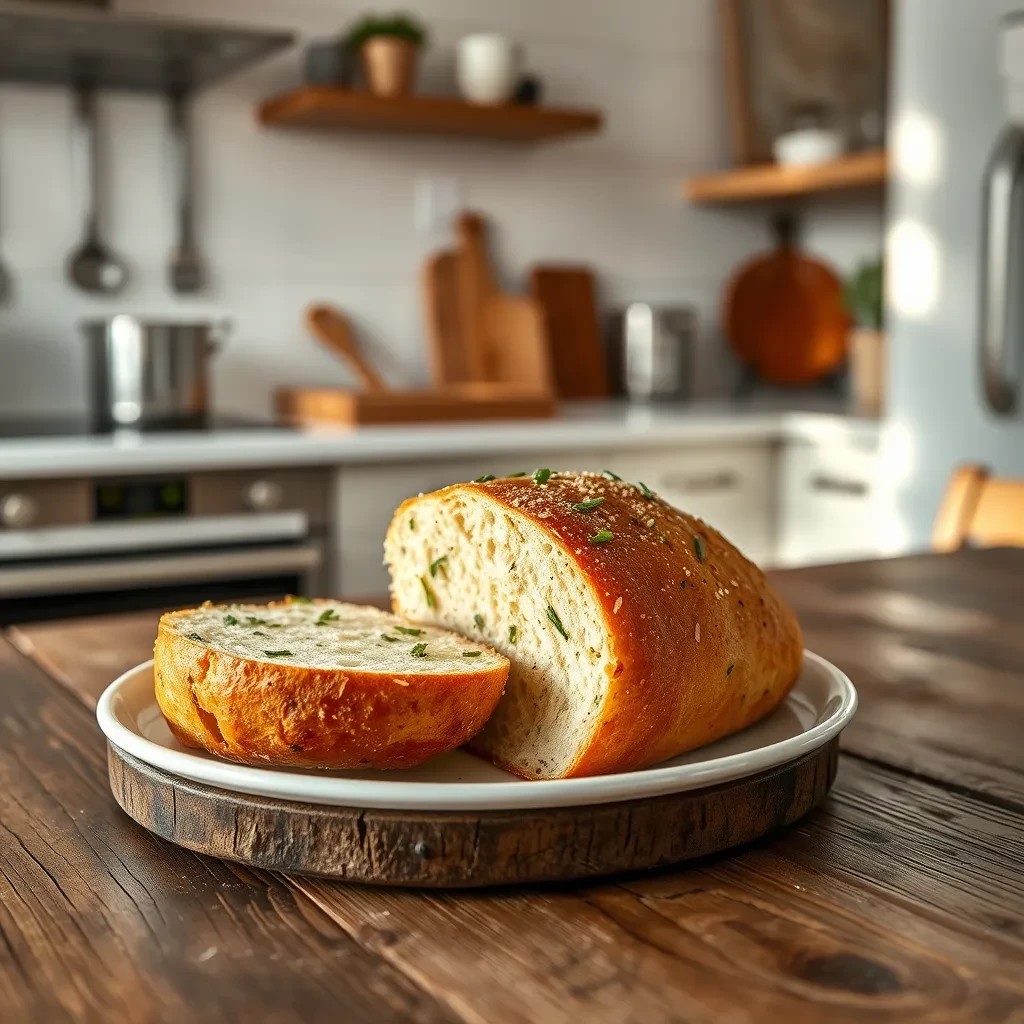 Garlic Parmesan Bread recipe