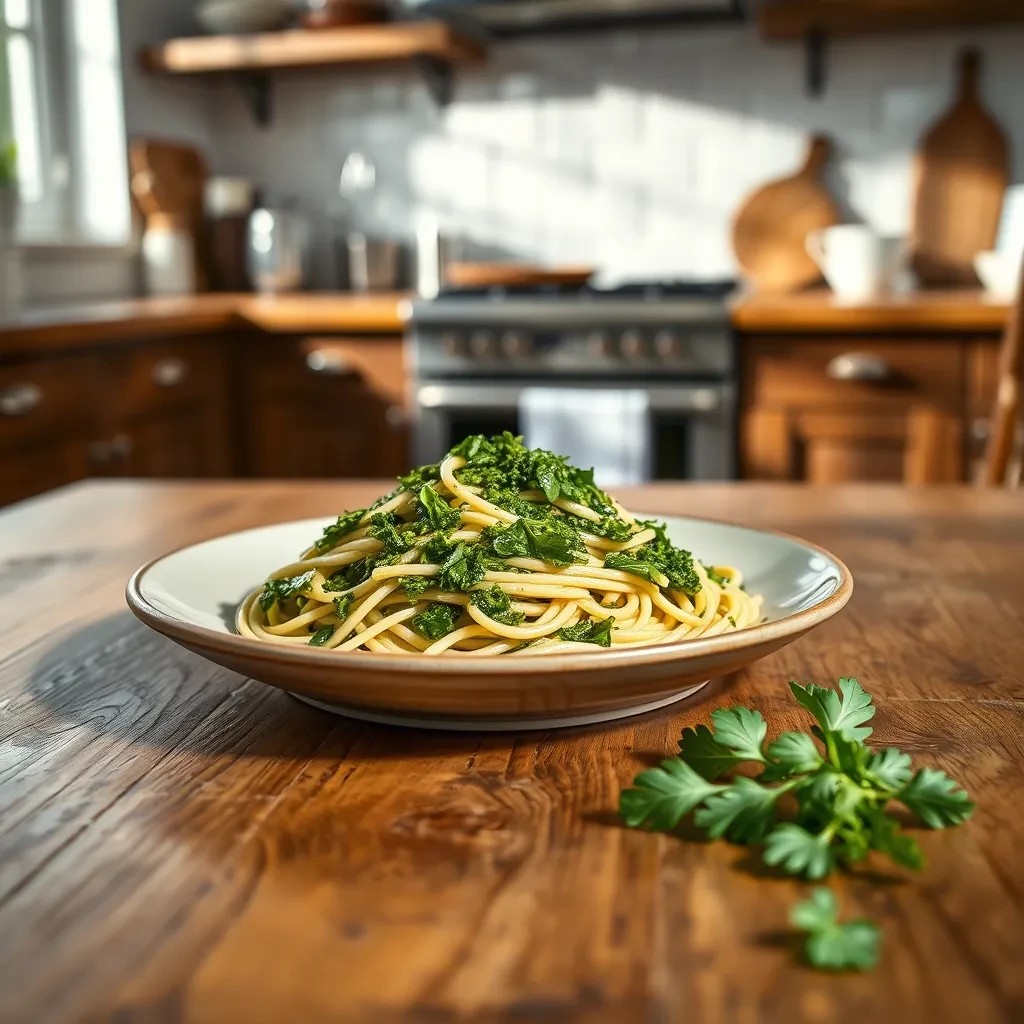 Garlic Scape Pesto Sauce recipe