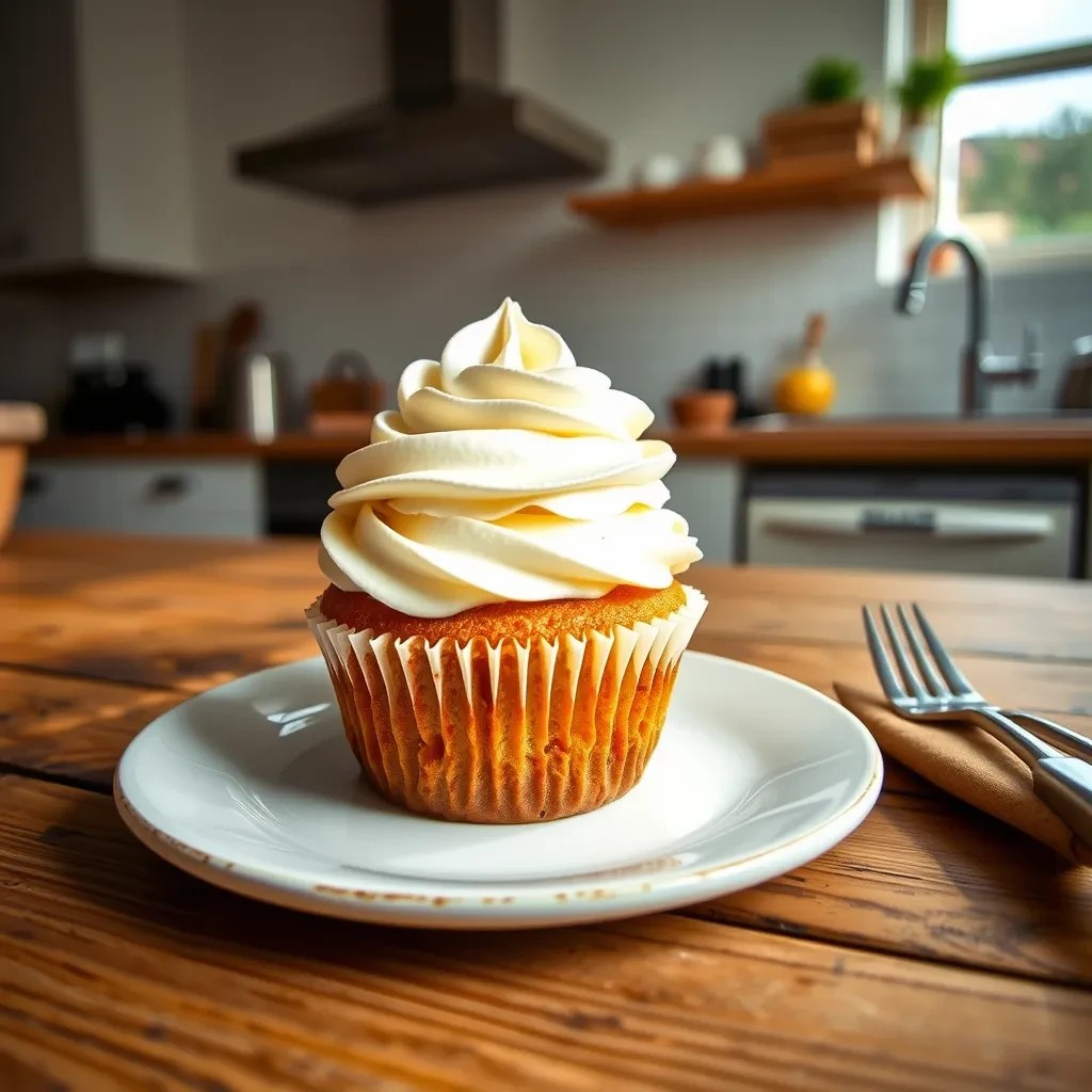 Giant Vanilla Cupcake recipe