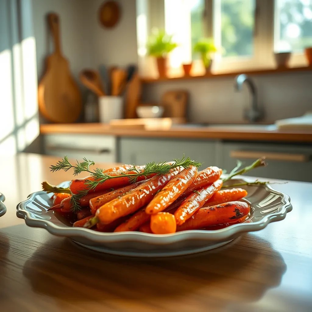 Glazed Spiced Carrots recipe