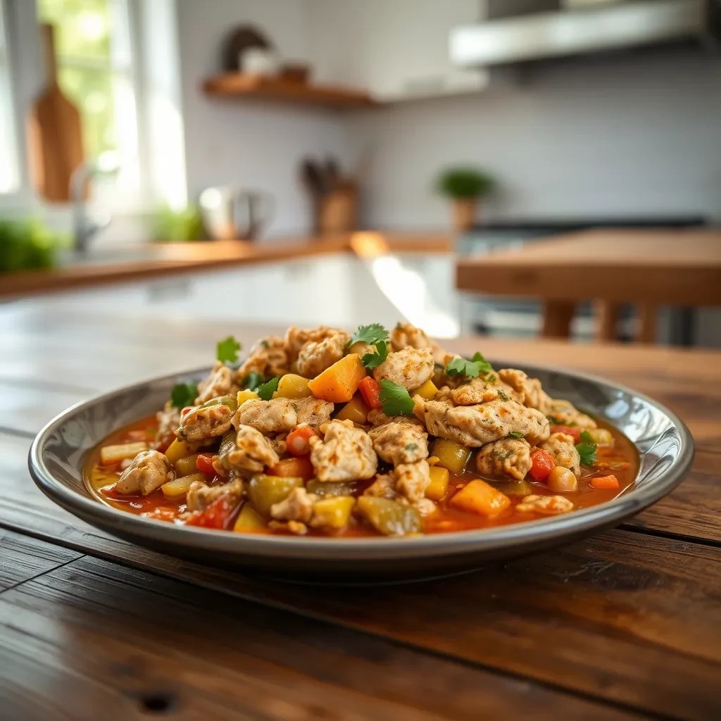 Spicy Green Chicken Chili recipe