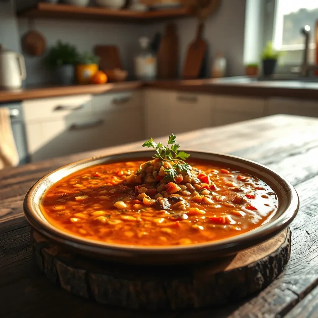 Hearty Lentil Soup recipe