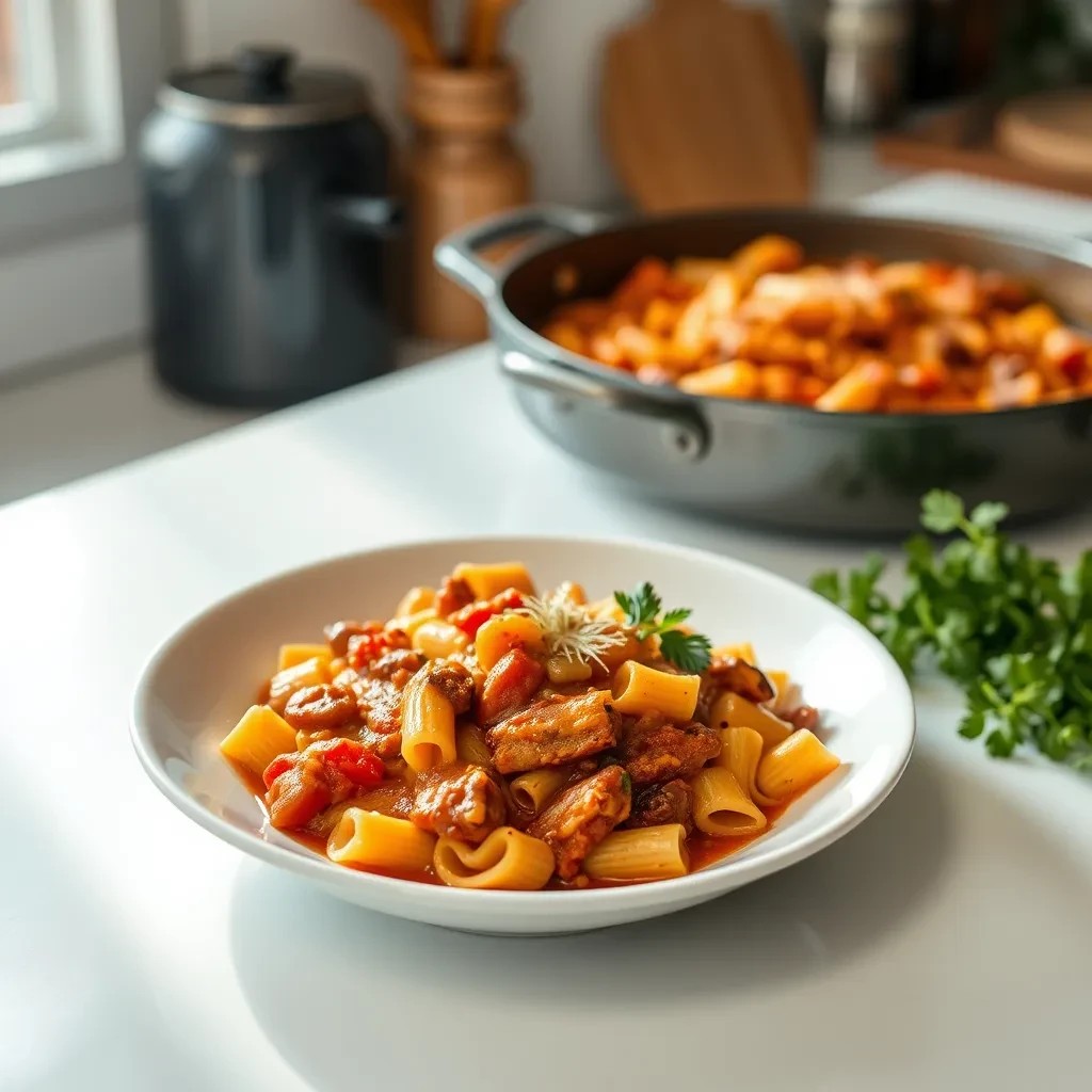 Hearty Pasta Fagioli recipe