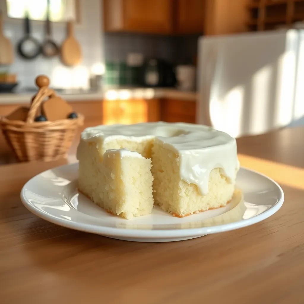 Fluffy White Cake recipe