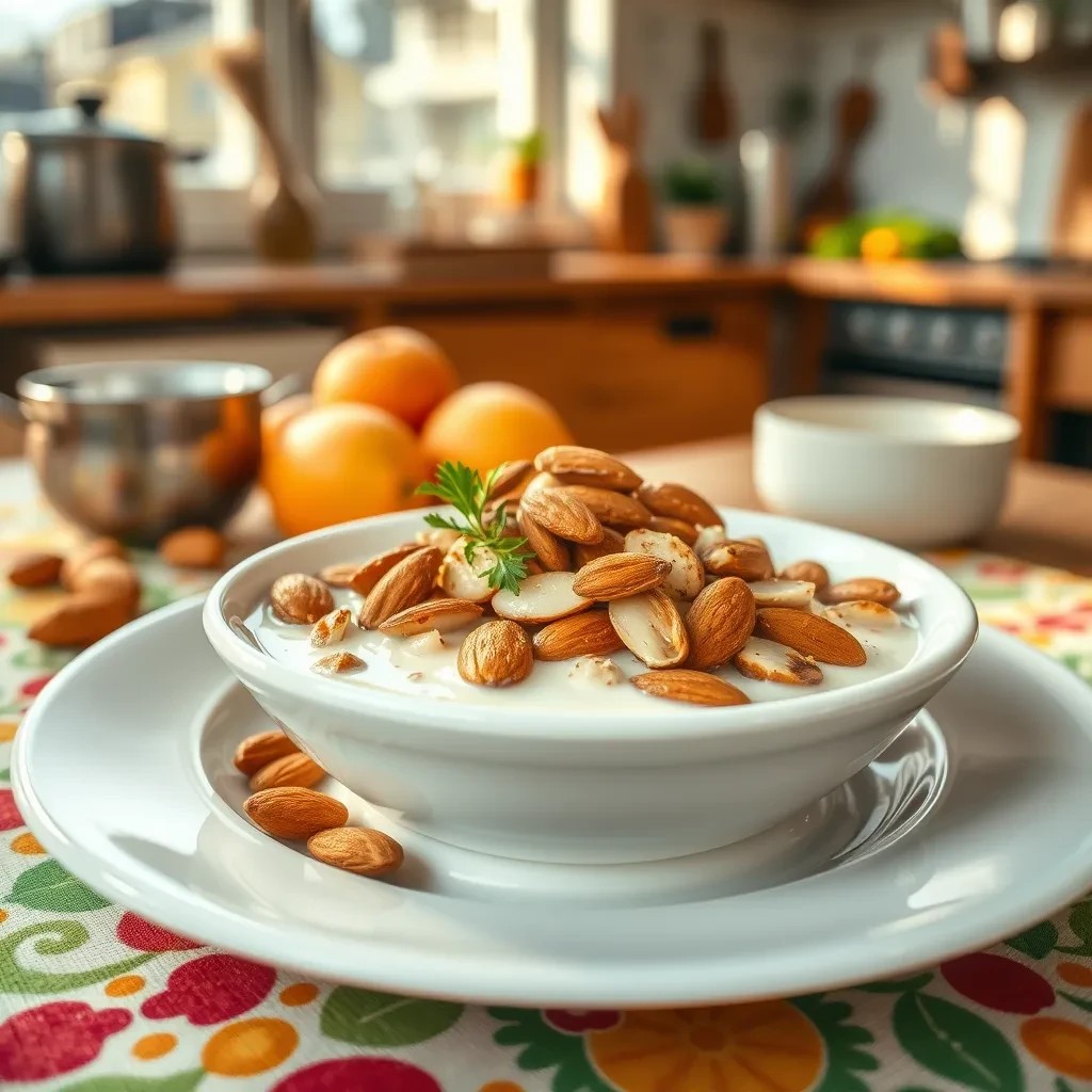 Almond Milk Made at Home recipe