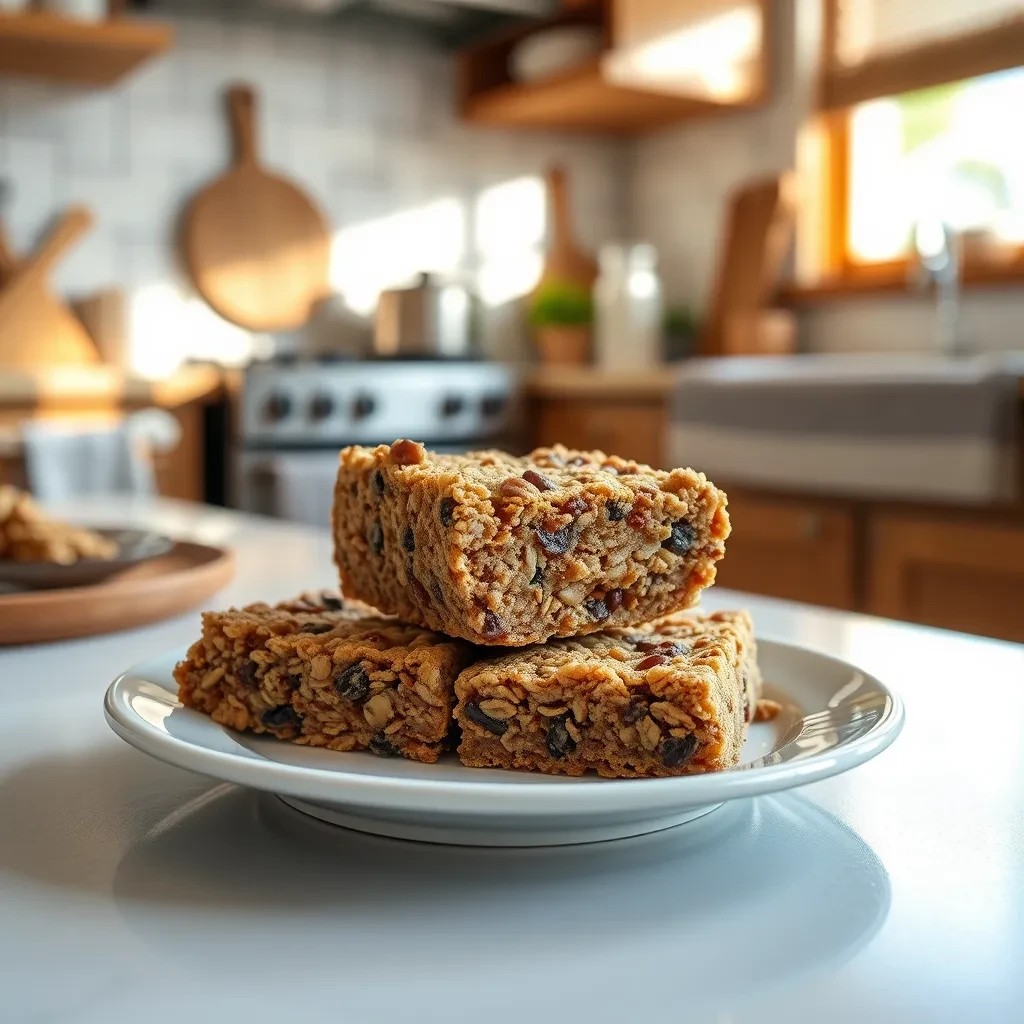 Homemade Granola Bars recipe