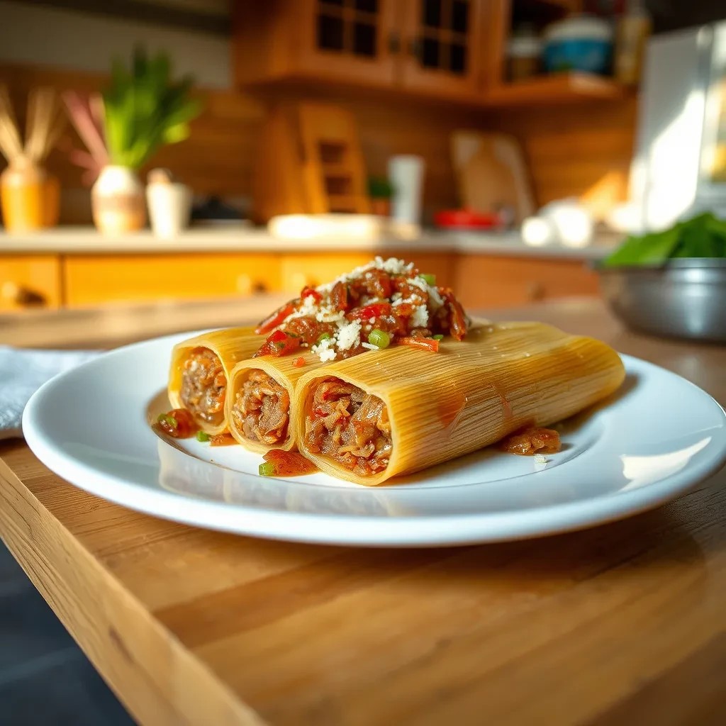 Honduran Pork Tamales recipe