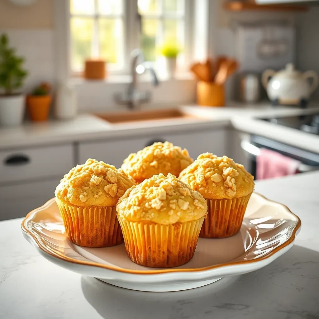 Lemon Crumb Muffins Delight recipe