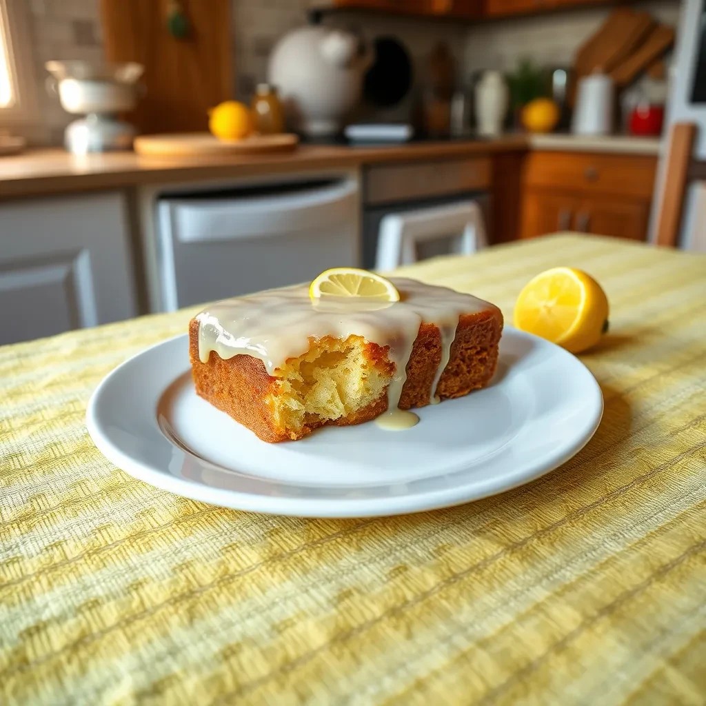 Lemon Glazed Cake recipe