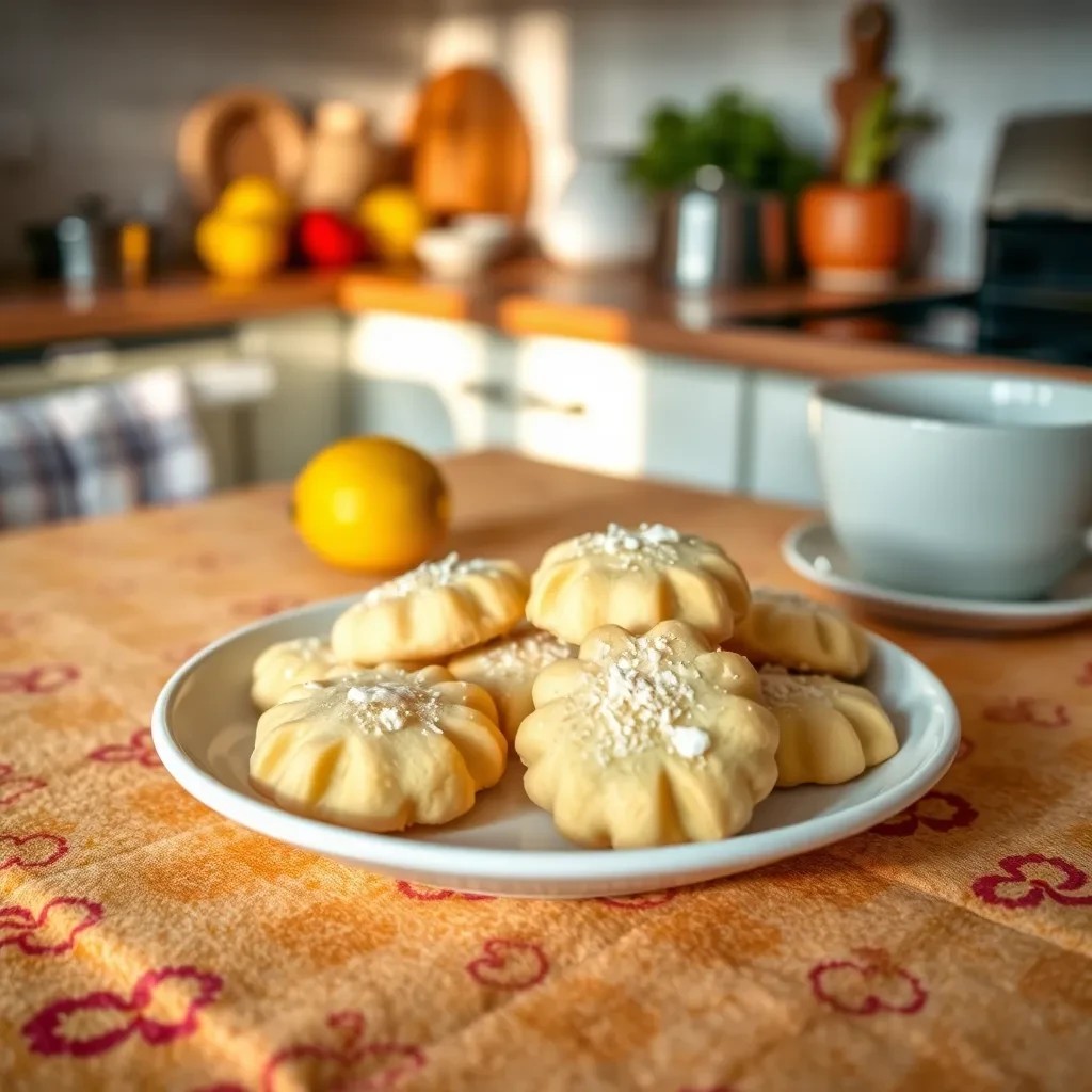 Lemon Spritz Cookies Delight recipe