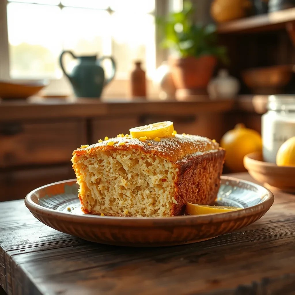 Lemon Zest Loaf Cake recipe