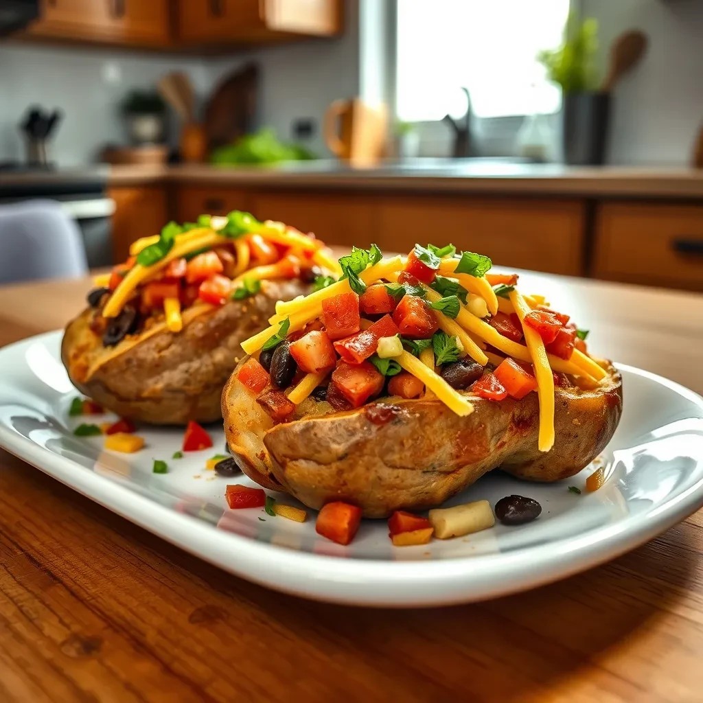 Ultimate Loaded Baked Potatoes recipe