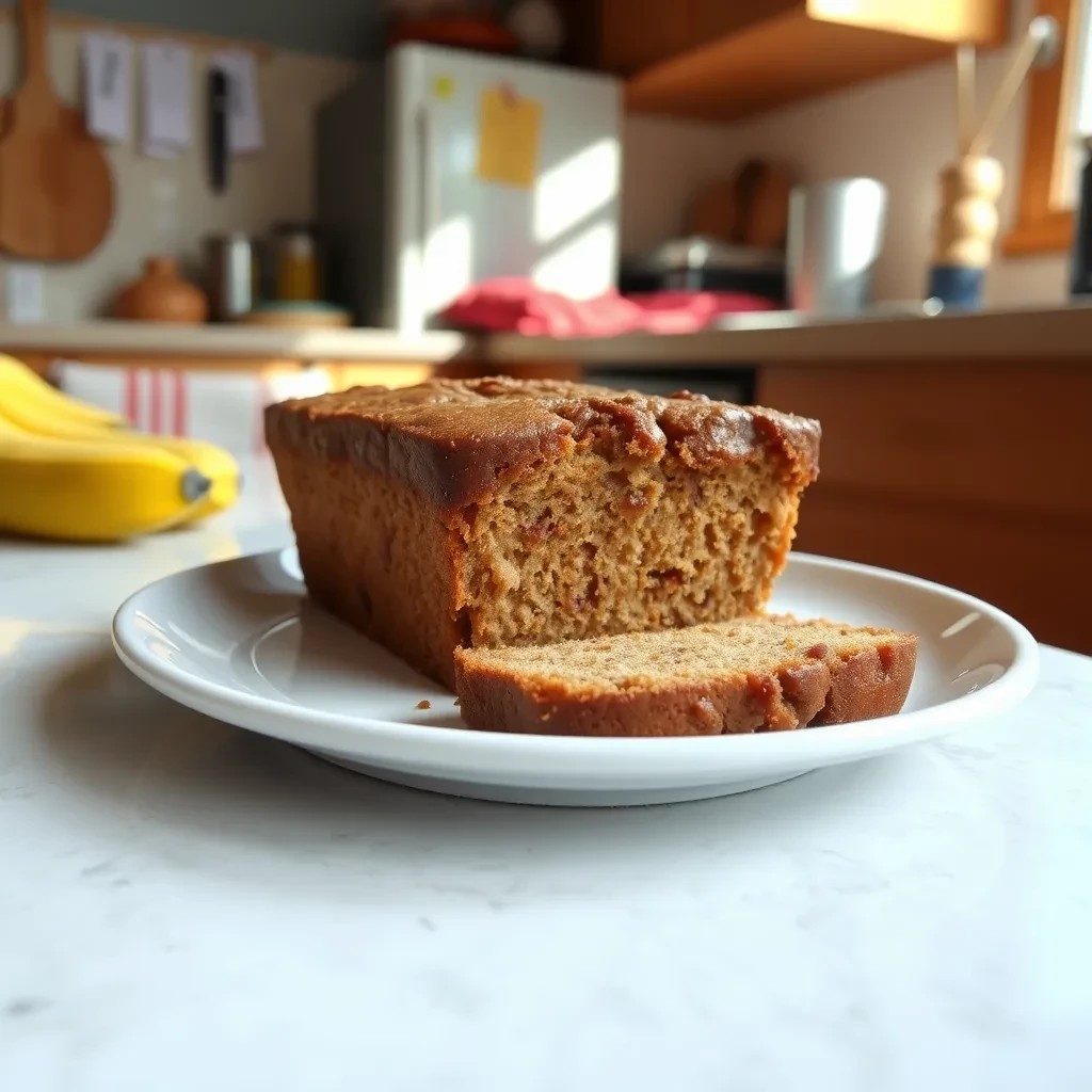 Low-Fat Banana Bread recipe