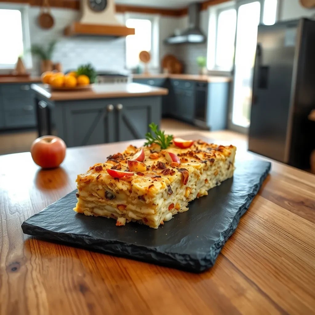 Apple Matzo Kugel recipe