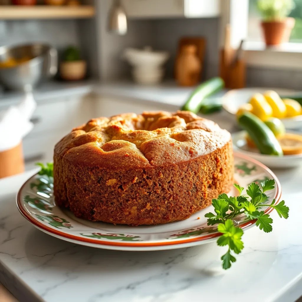 Moist Zucchini Cake recipe