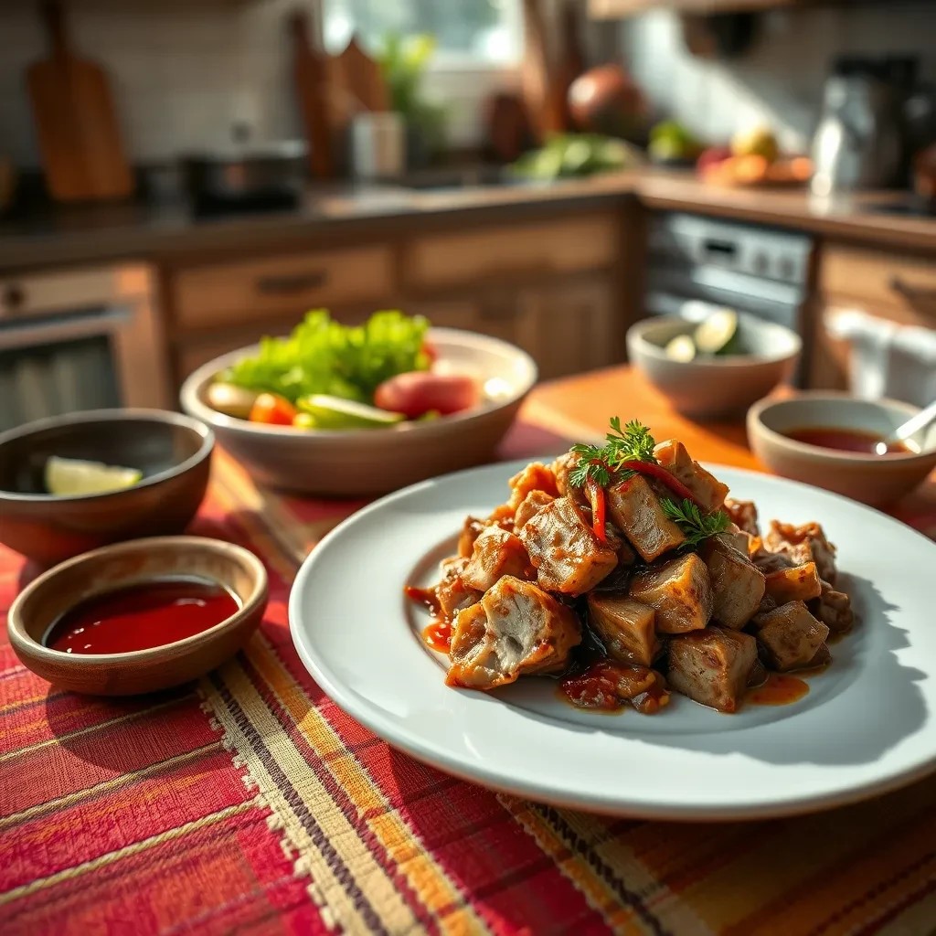 Okinawa Soy Sauce Pork recipe