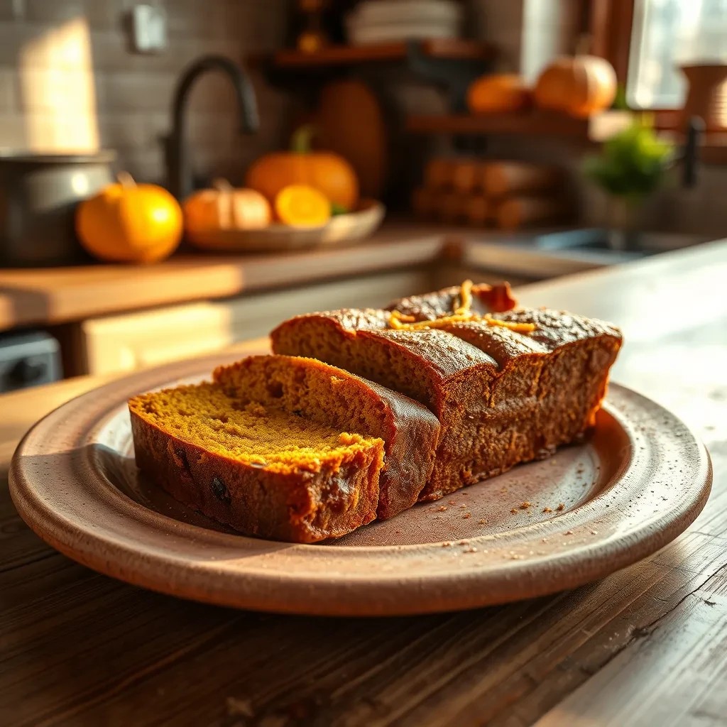 Pumpkin Orange Bread recipe