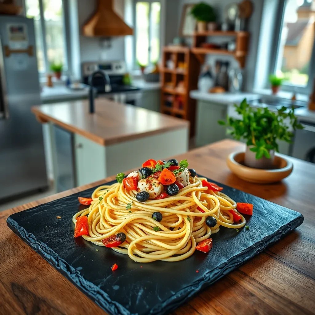 Sardine Pasta Dish recipe