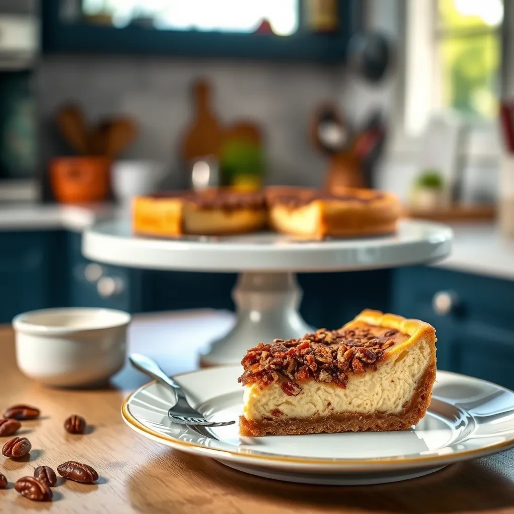 Pecan Cheesecake Pie recipe