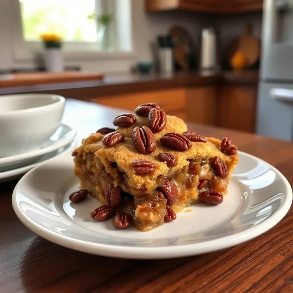 Pecan Pie Cobbler Dessert recipe