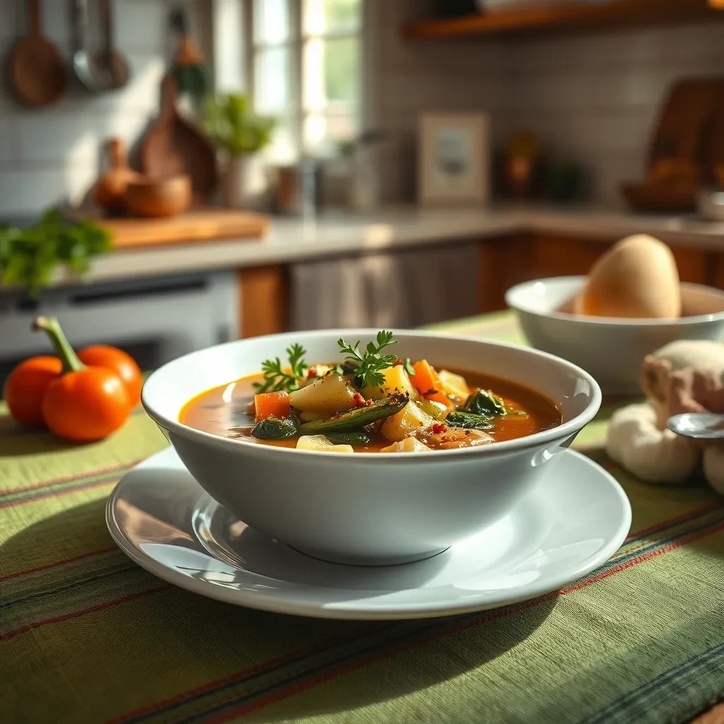 Pistou Vegetable Soup recipe