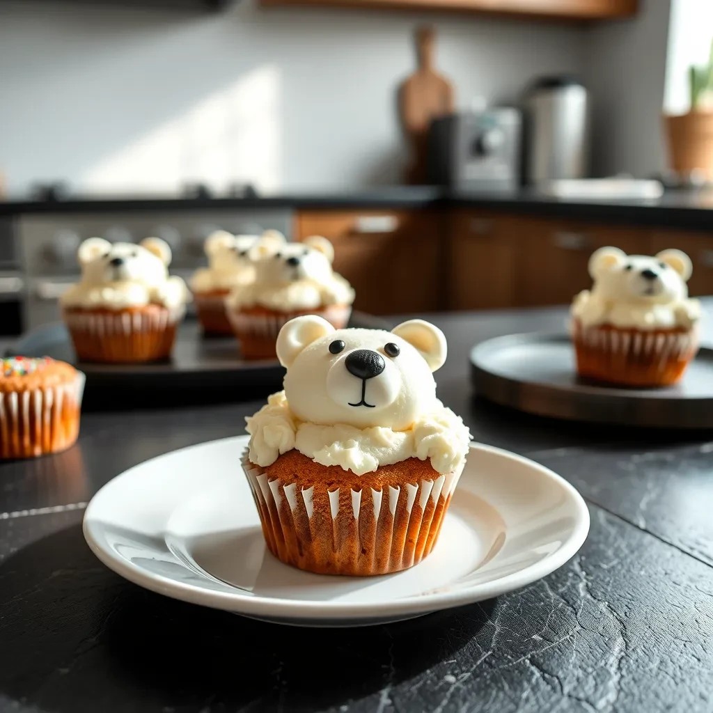 Polar Bear Cupcake Treats recipe