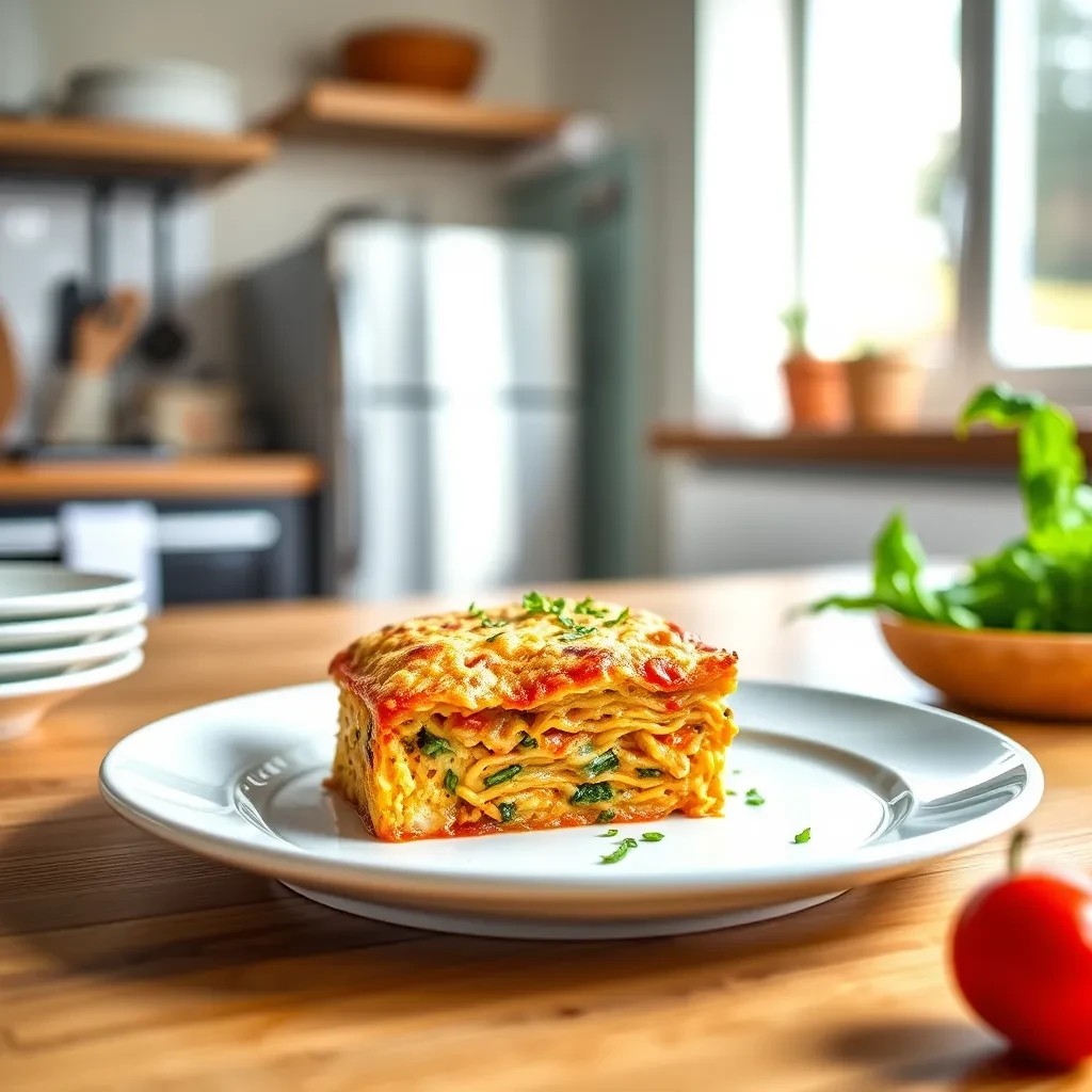 Polenta Lasagna Bake recipe