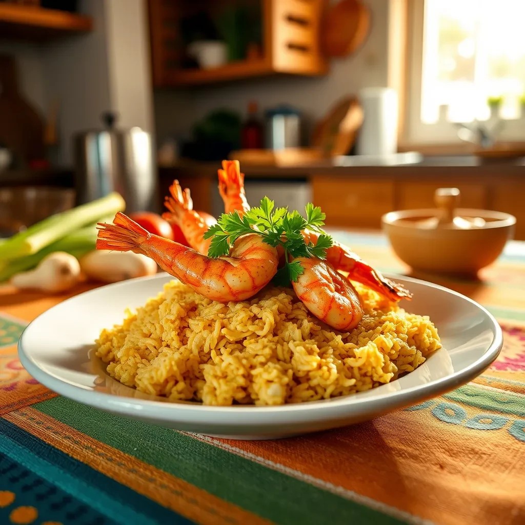 Prawn Nasi Goreng Fried Rice recipe