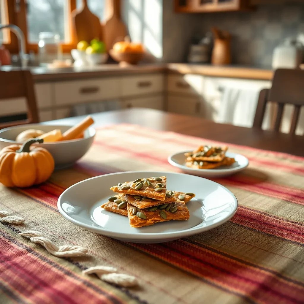 Pumpkin Seed Brittle Treat recipe