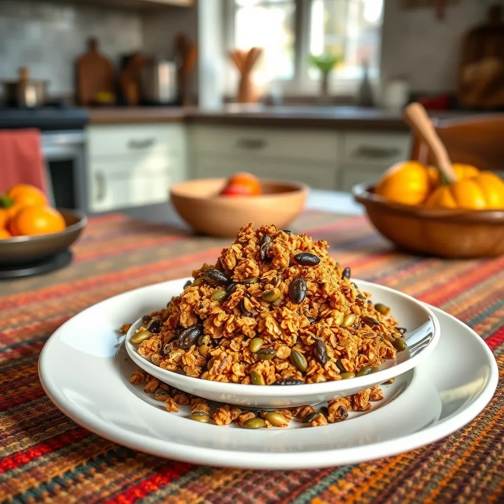 Pumpkin Seed Granola Mix recipe