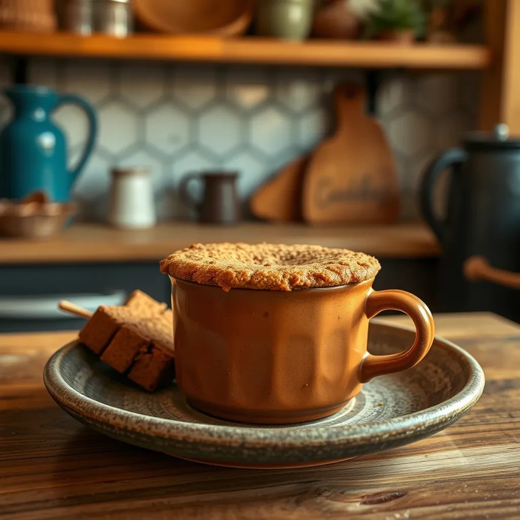 Quick Coffee Mug Cake recipe