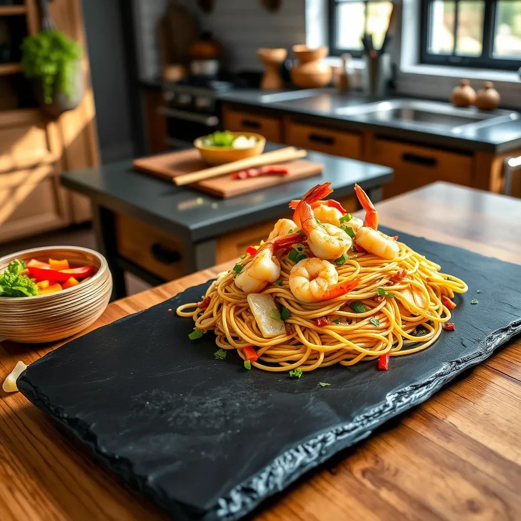 Quick Shrimp Lo Mein recipe