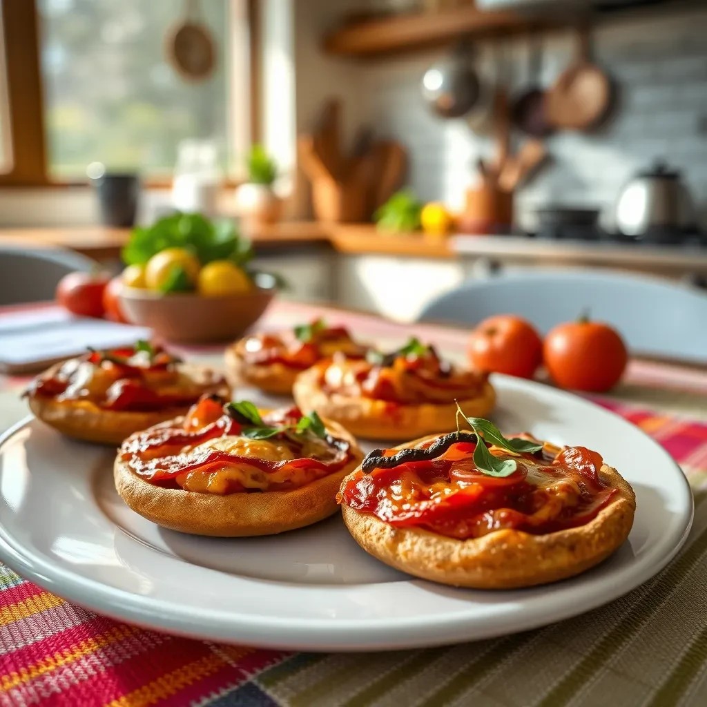 Mini Rustic Pizzas recipe