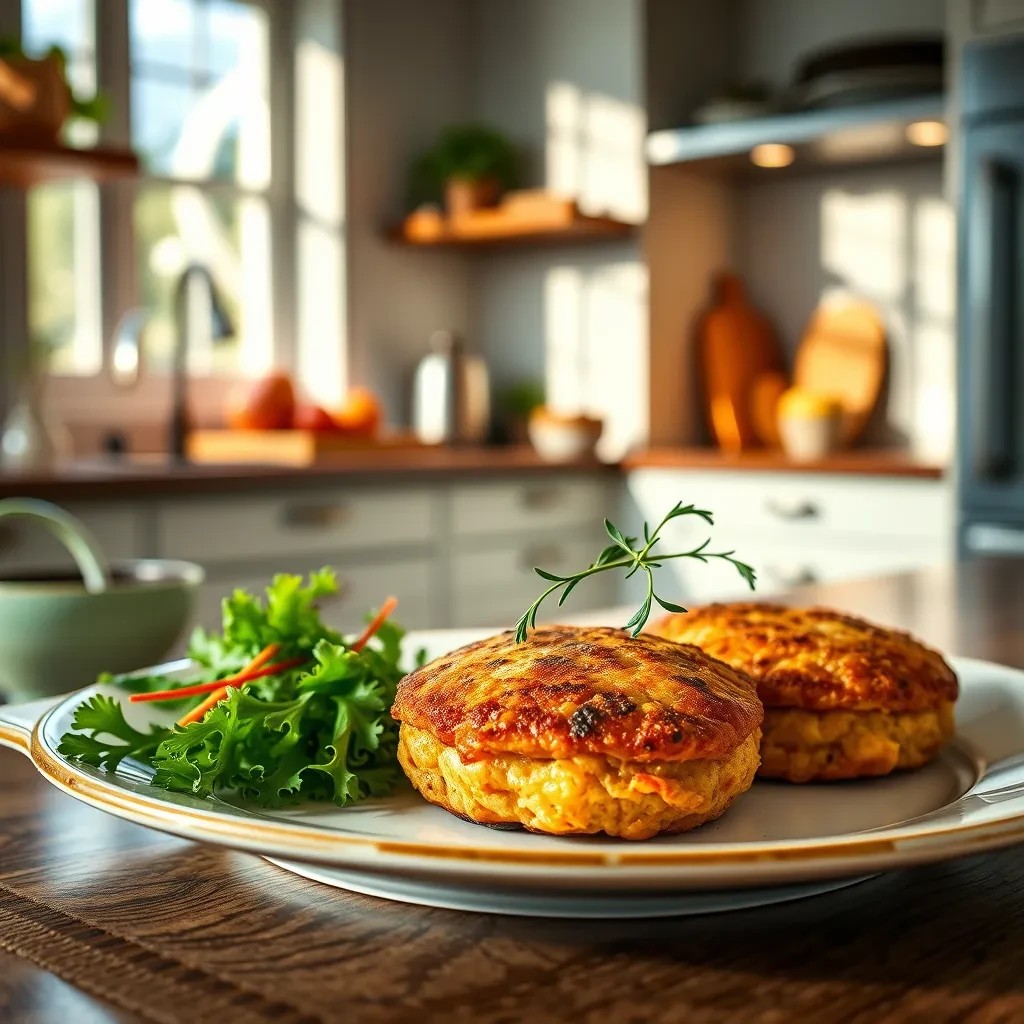 Savory Salmon Patties recipe