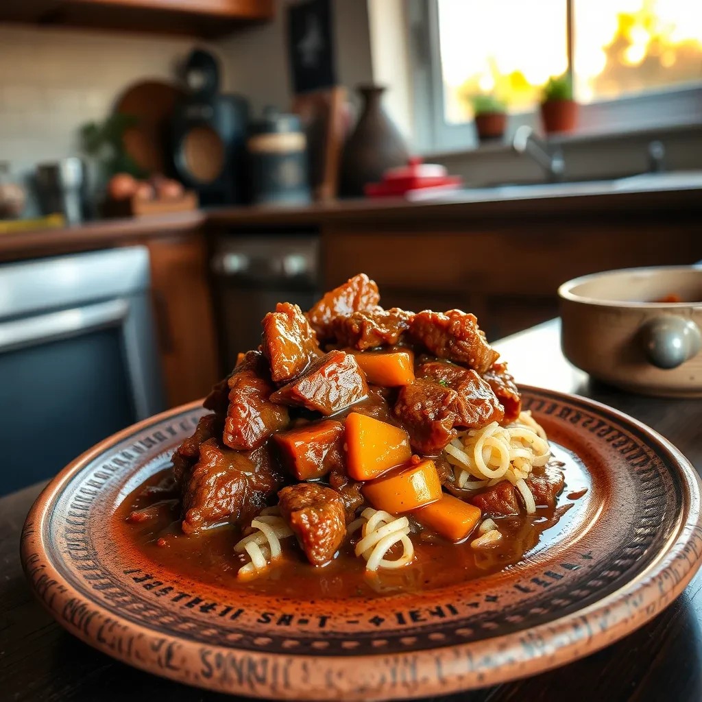 Slow-Baked Beef Stew recipe