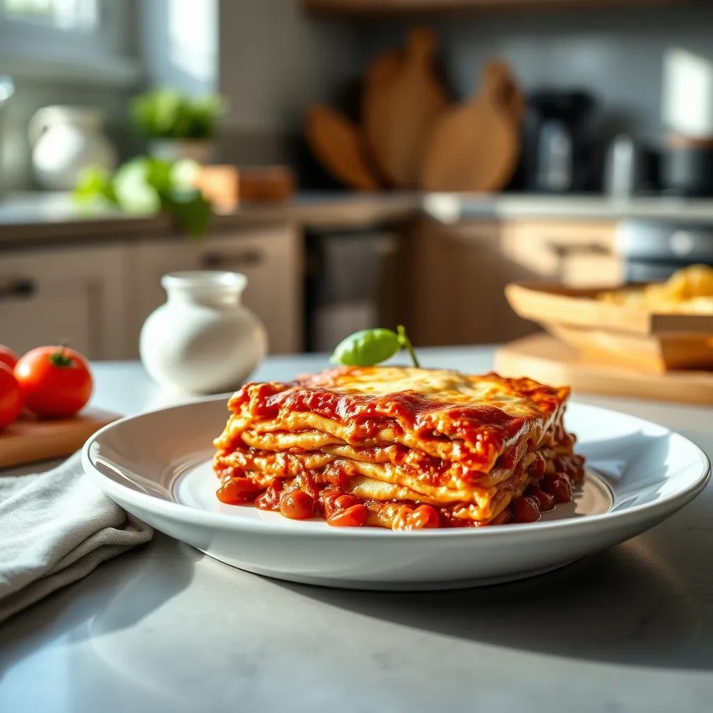 Easy Slow Cooker Lasagna recipe