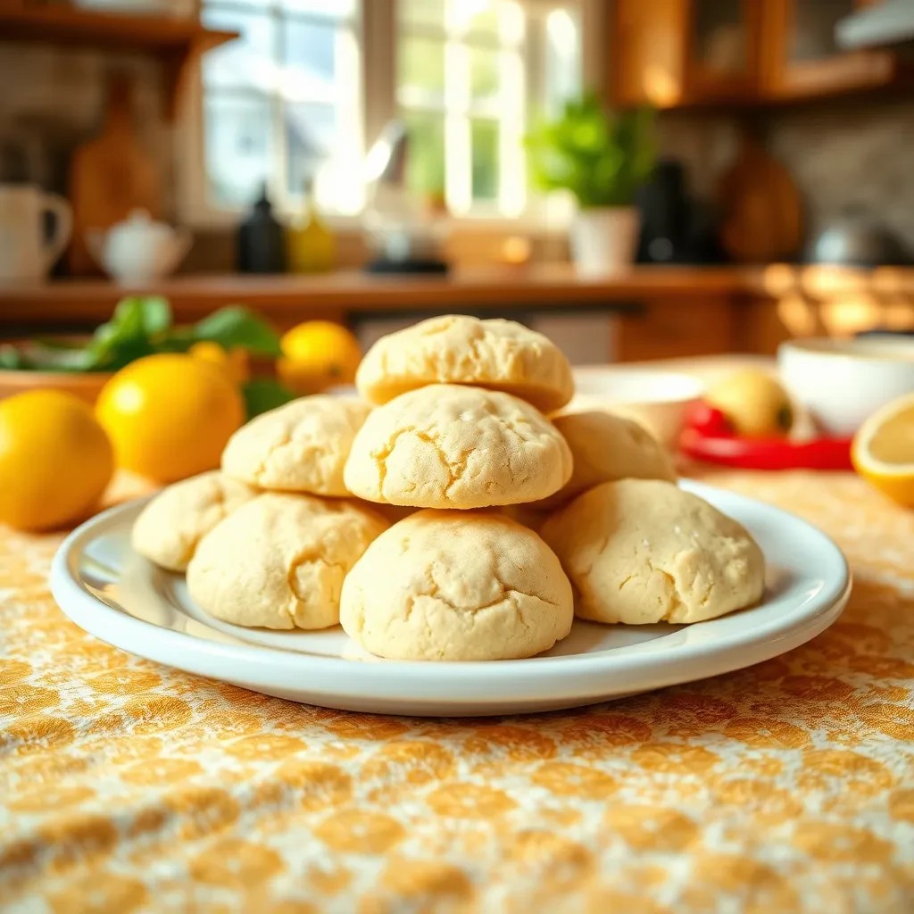 Lemon Soft Cookies recipe