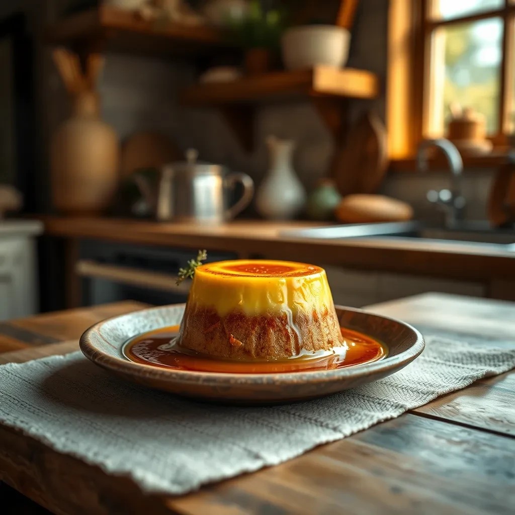 Sous Vide Caramel Flan recipe