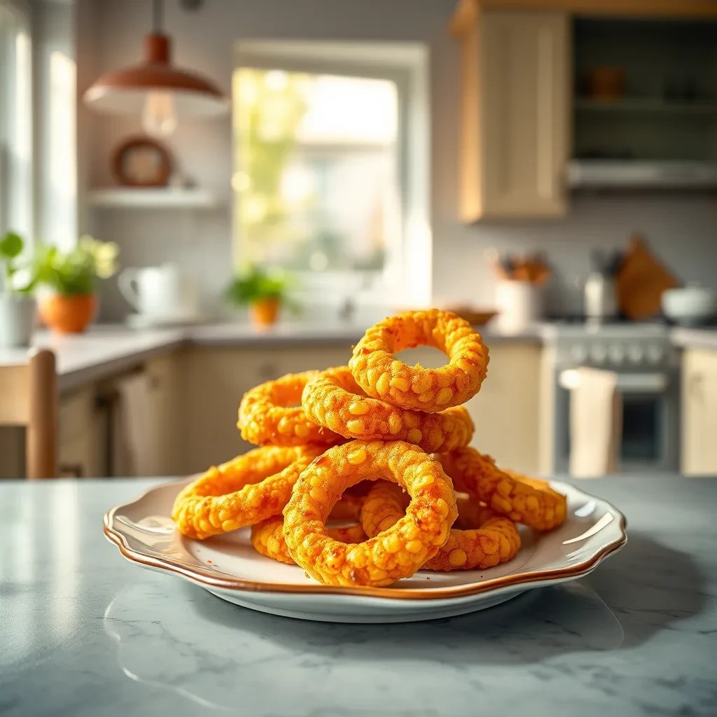 Spicy Corn Rings recipe