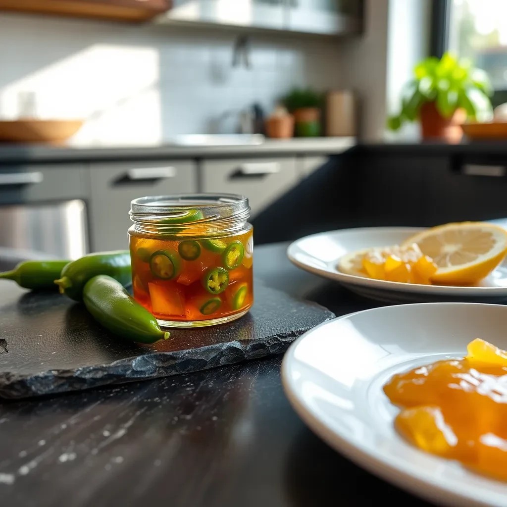 Spicy Jalapeño Jelly recipe