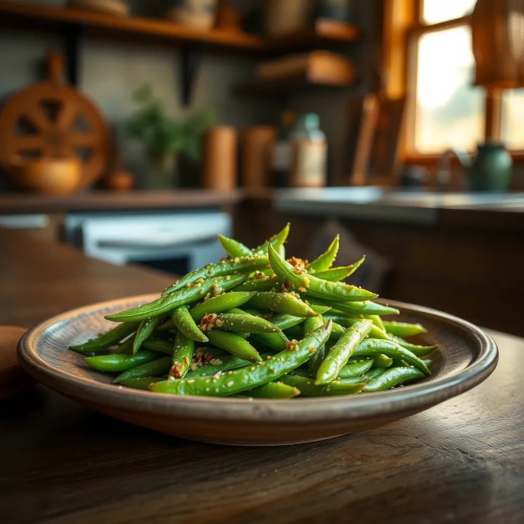 Spicy Sesame Edamame recipe