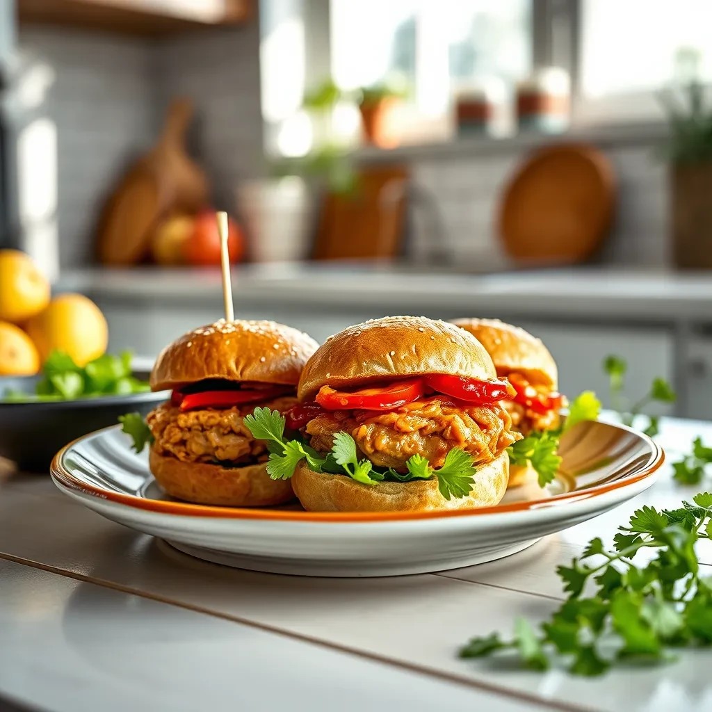 Spicy Turkey Sliders recipe