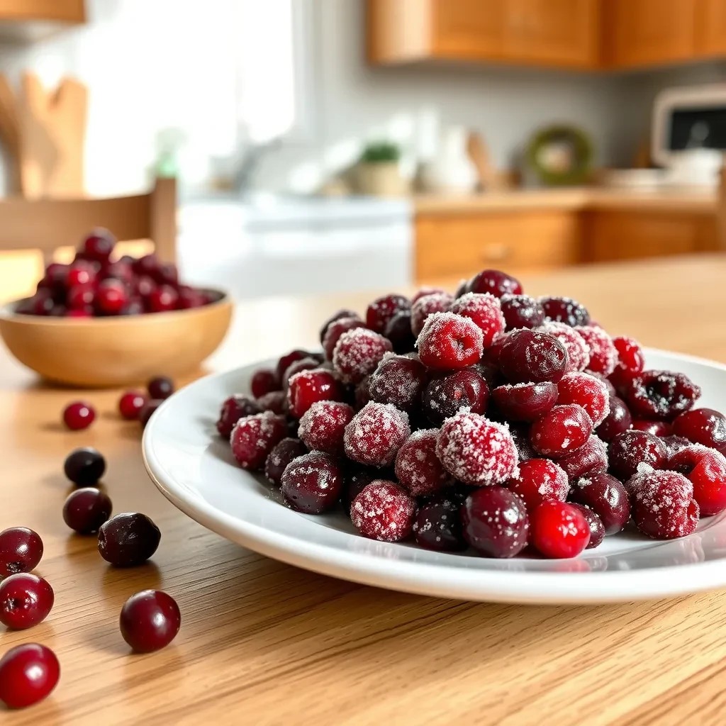 Sweetened Cranberries recipe