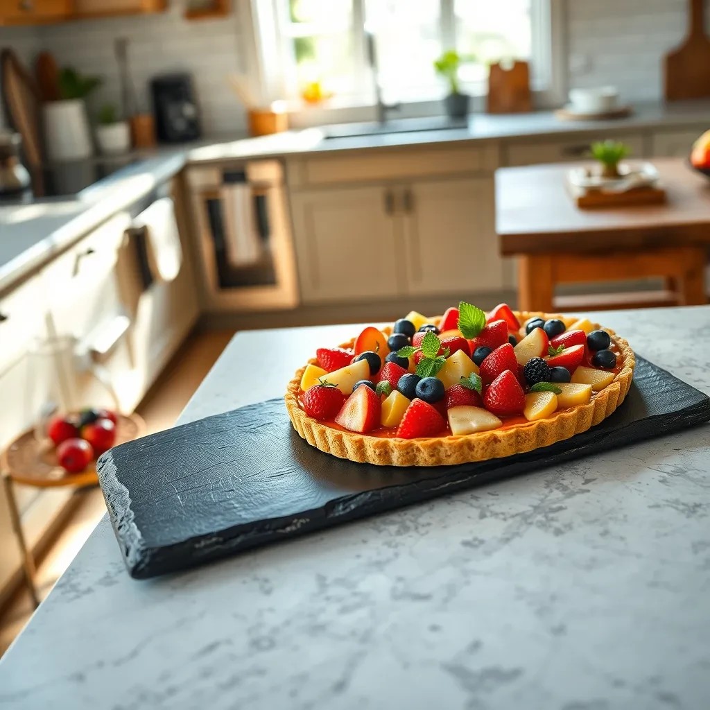 Fresh Summer Fruit Tart recipe