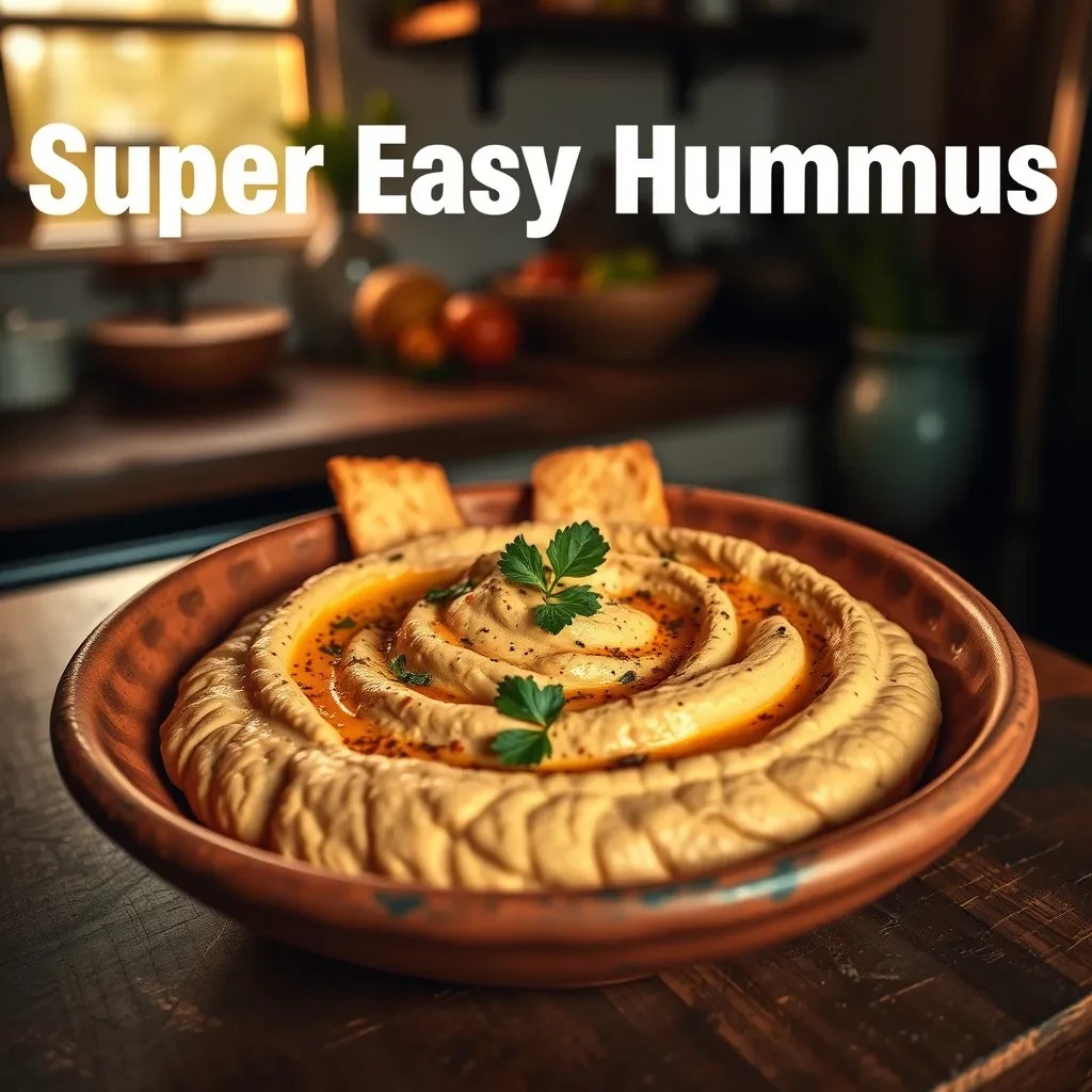 Easy Hummus Delight recipe