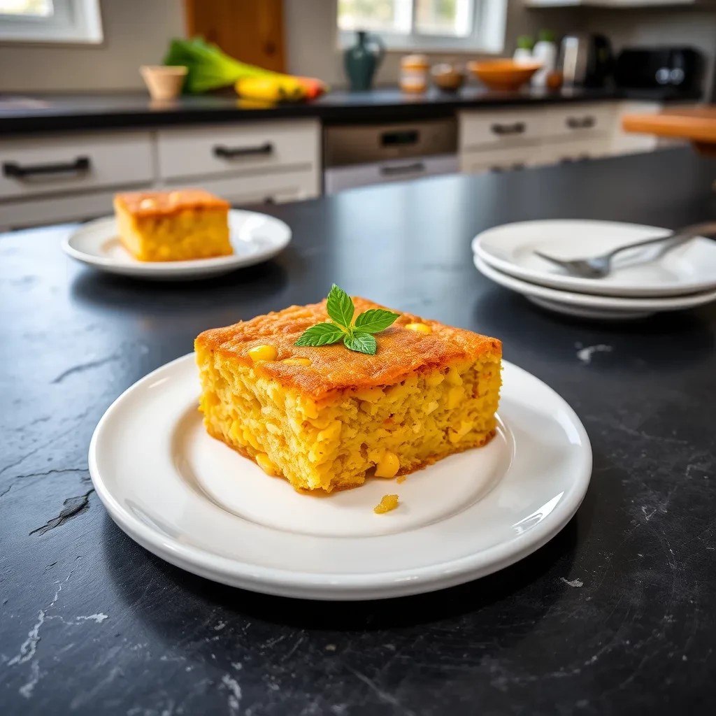 Sweet Corn Pudding recipe