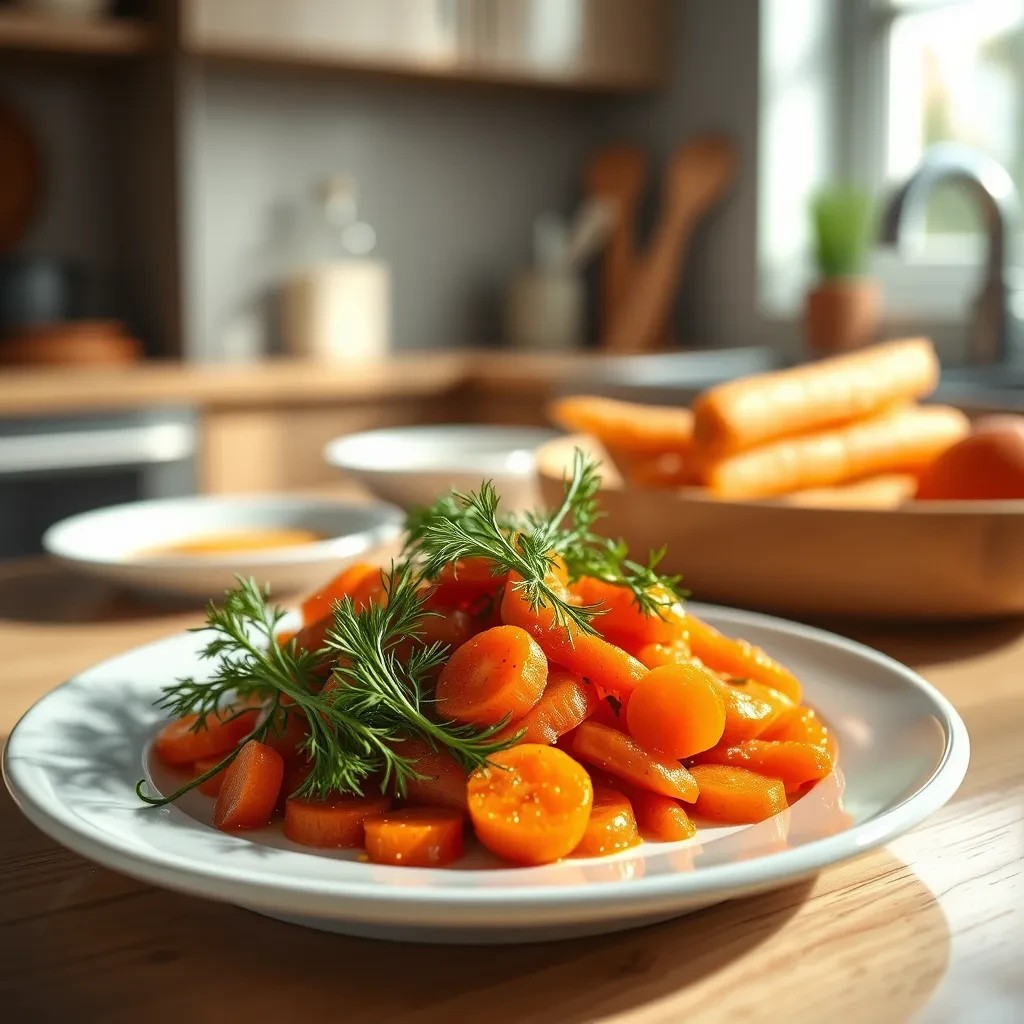 Sweet Dill Carrots recipe