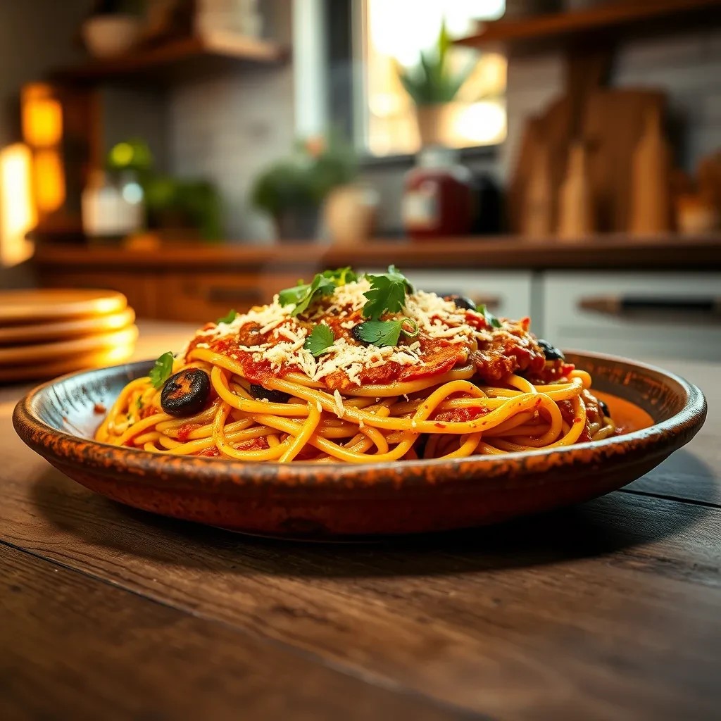 Taco Spaghetti Casserole recipe